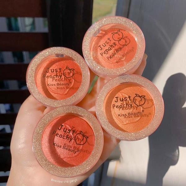 Phấn Má 🍑FREESHIP🍑 Má hồng Kiss Beauty Just Peachy | BigBuy360 - bigbuy360.vn