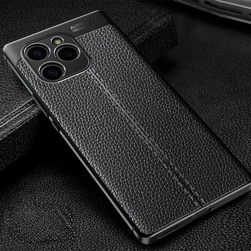 Ốp Điện Thoại TPU Silicon Sợi Carbon Nhám Cho Huawei Honor 60 50 X20 se X30 X30i X10 9X X8 9C Play 6T Max Pro