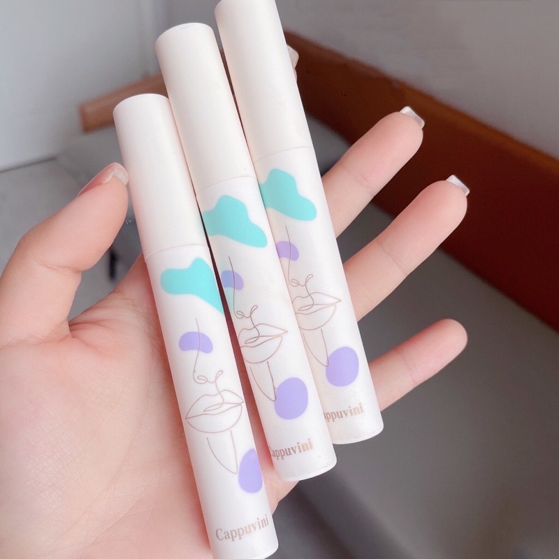 Son kem lì Cappuvini Artist Mousse Matte Lip Glaze