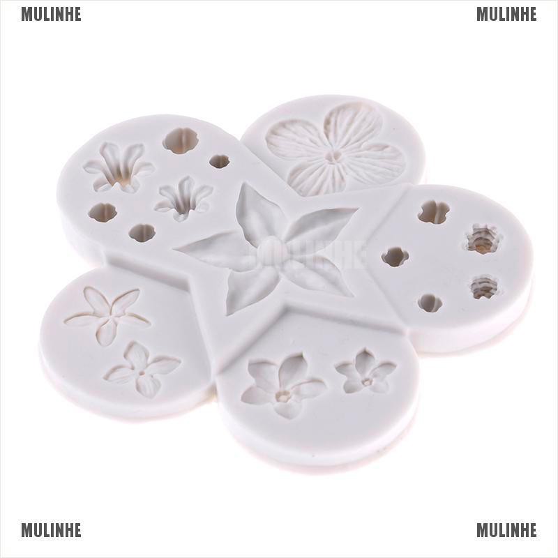 Khuôn silicone Tạo Hình Hoa Trang Trí Bánh