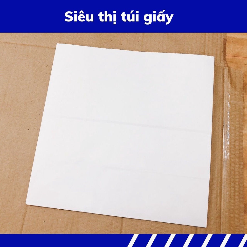 COMBO 100 CHIẾC TÚI GIẤY KRAFT S20: 33x17.5x33cm KHÔNG QUAI ( ẢNH THẬT)