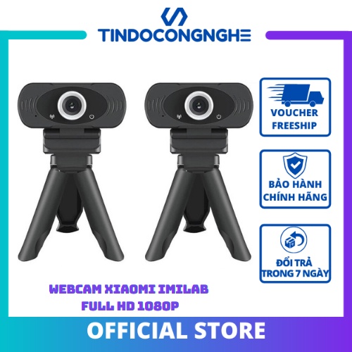 Webcam Xiaomi IMILAB Full HD 1080p - Webcam Máy Tính, Phiên Bản Quốc Tế, Chuyên Dùng Livestream, Học Online, Độ Nét Cao