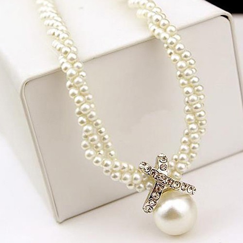 Vòng Cổ Ngọc Trai Nhân Tạo Thời Trang Dành Cho Nữ