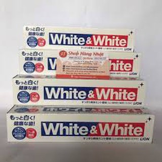 KEM ĐÁNH RĂNG WHITE & WHITE NHẬT BẢN