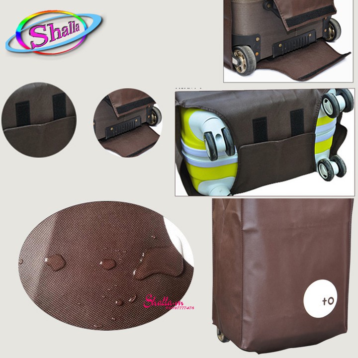 Vải Bọc trùm Vali vải - nhựa Size 20 - 24 -28 inch k15