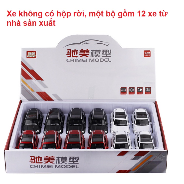 Đồ chơi trẻ em mô hình xe Mercedes GLS 580 tỉ lệ 1:32 xe bằng kim loại có âm thanh và đèn mở các cửa