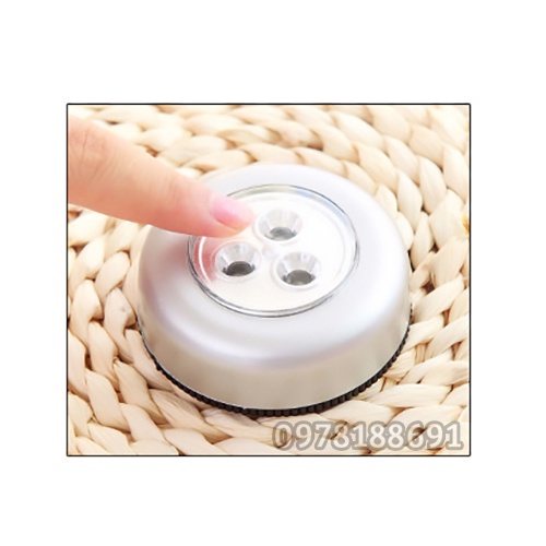 Đèn Led Không Dây Dán Tường 3 Bóng Siêu Sáng - HM182