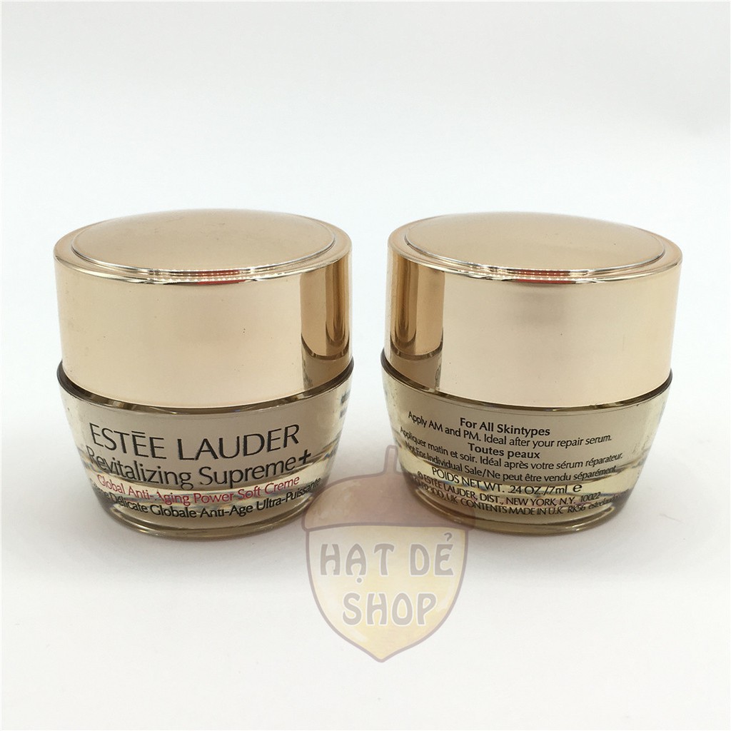 Estee Lauder Kem Chống Lão Hóa Revitalizing Supreme + Soft Creme 7ml-Hàng Chính hãng