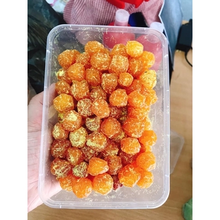 Mơ gừng sấy dẻo chua ngọt gói 100g date 12 tháng.