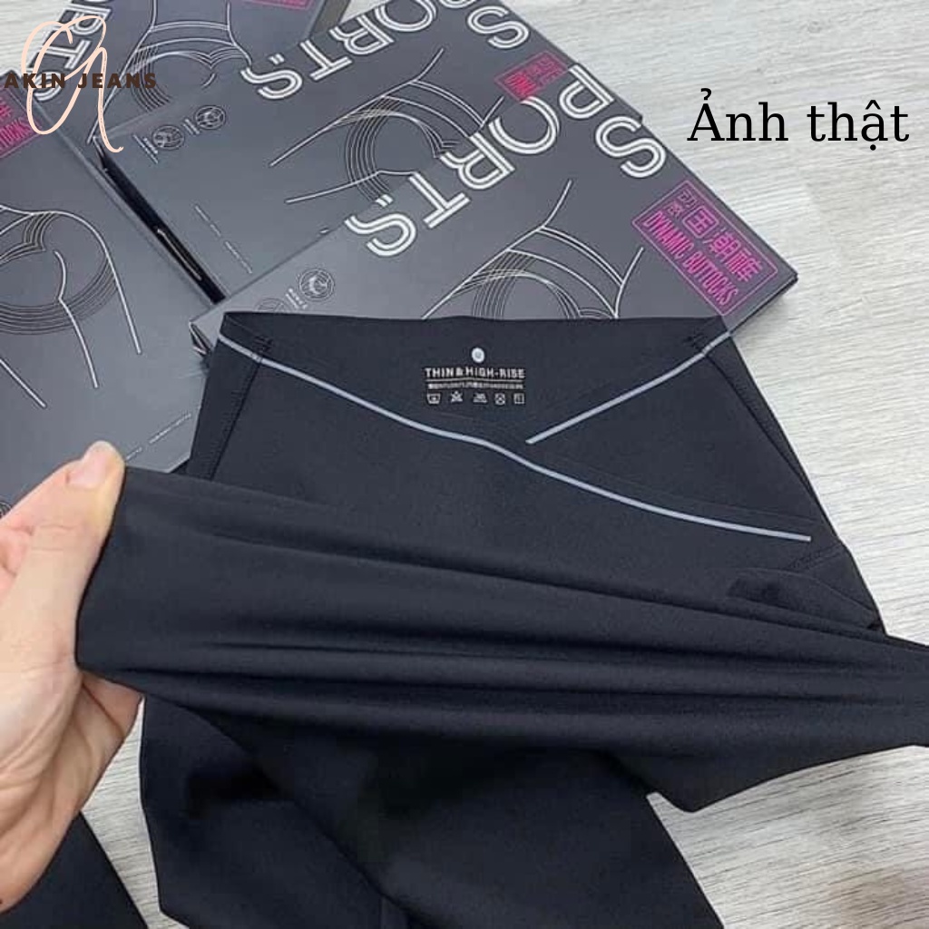 Quần Legging Nữ Cạp Chéo Lưng Cao Gen Bụng, Quần Tập Nữ Chất Umi Hàn Cao Cấp Co Dãn 4 Chiều, Akin Jeans, LGCC