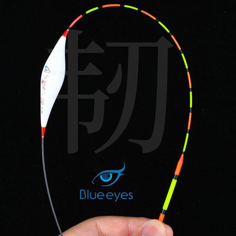 Hộp phao K Blue Eyes -12 phao trắng sứ nano cao cấp với 4 mã phao - tín hiệu nhạy, độ chuẩn xác cao
