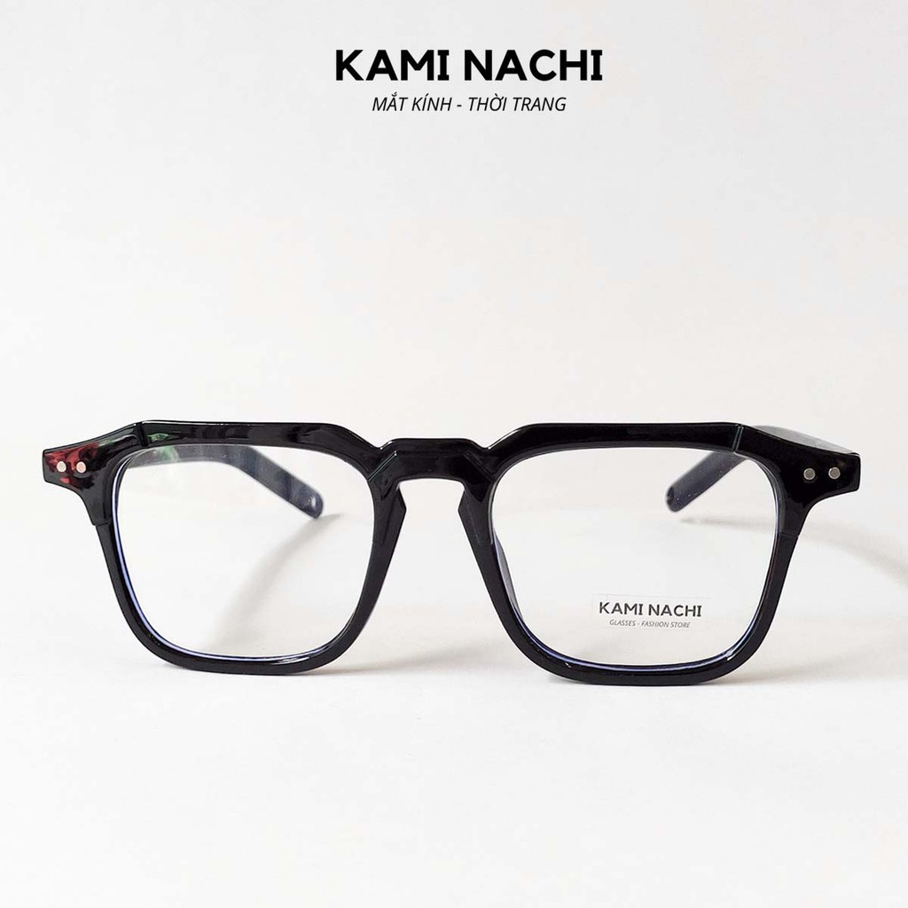 Gọng kính thời trang nam nữ KAMI NACHI dáng vuông phong cách Âu Mỹ Z3327 [TRÒNG ÁNH SÁNG XANH] | BigBuy360 - bigbuy360.vn