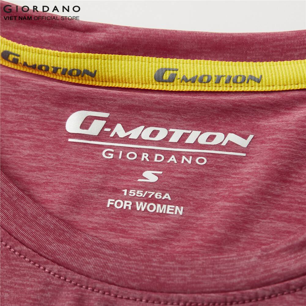 Áo thun thể thao ngắn tay G- Motion nữ Giordano 05321230