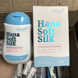 Dung Dịch Vệ Sinh Phụ Nữ Hana Soft Silk- Dung dịch vệ sinh