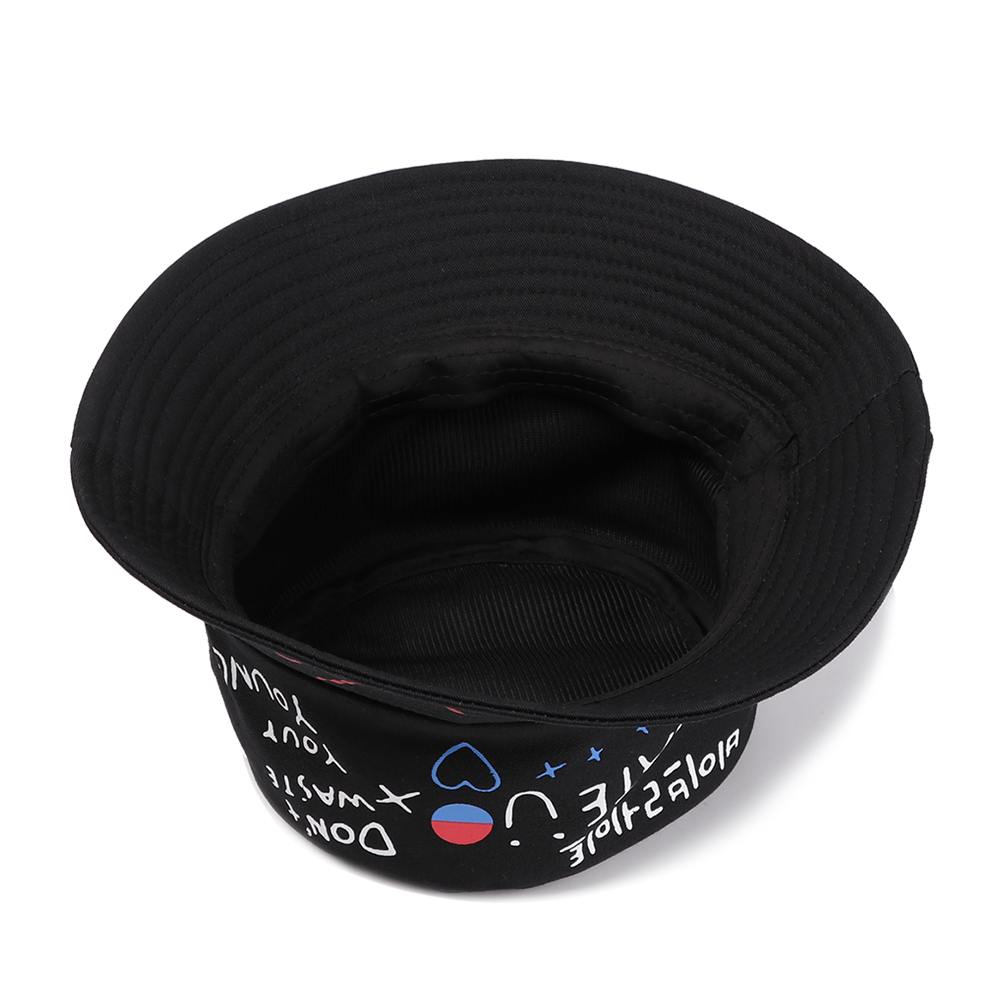 NEXTVN Mũ tai bèo cotton họa tiết graffiti nhiều màu thời trang mùa hè phong cách harajuku