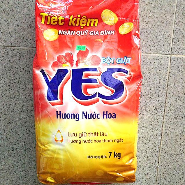 Bột giặt YES (Lix Sx) hương nước hoa 7kg
