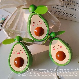 Quạt Bơ Cầm Tay Dễ Thương