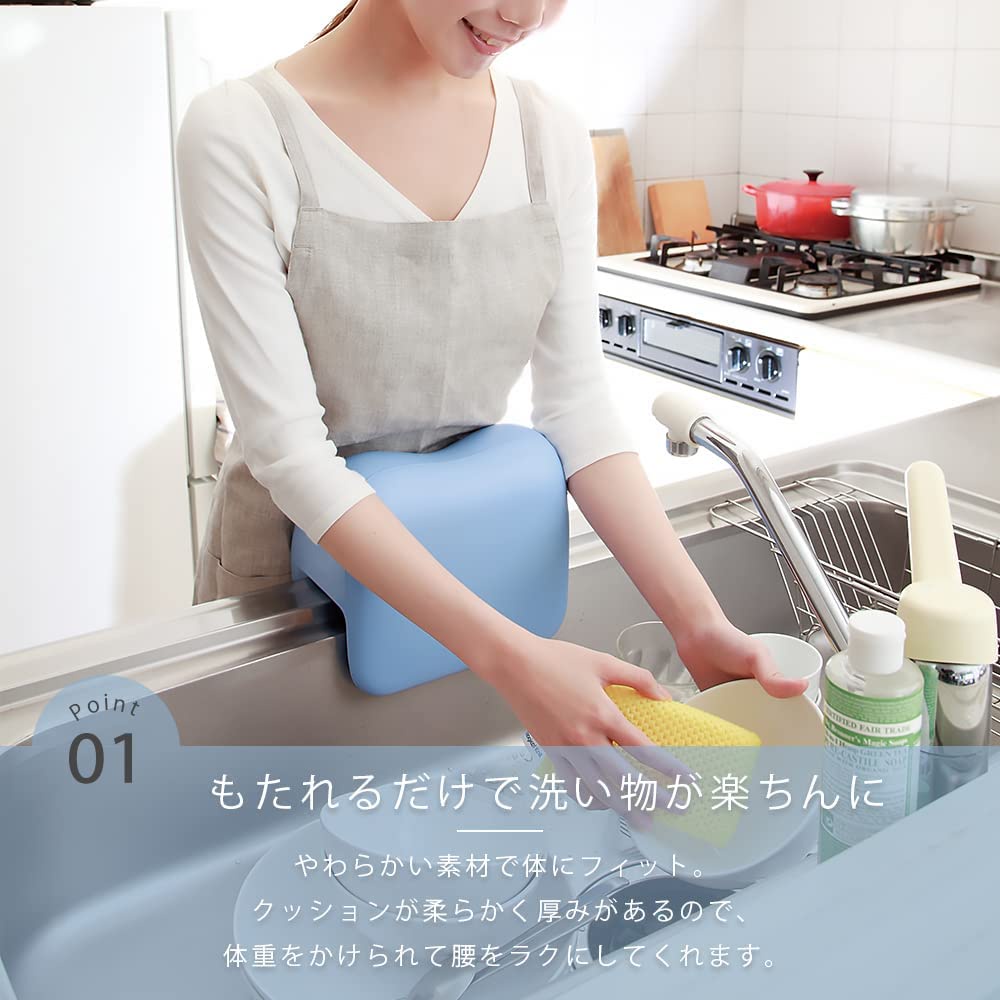 Rửa bát đệm thắt lưng/thắt lưng đệm/bếp sink sink/không cong xuống