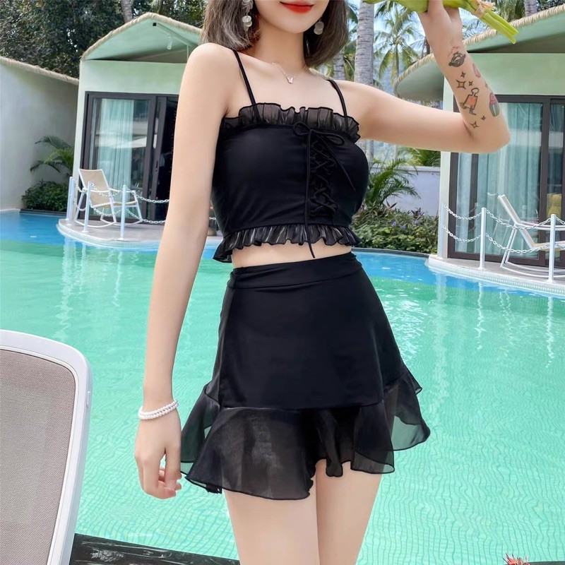 [Tặng Chong Chóng Gắn Mũ Bảo Hiểm] Set Bikini Đồ Bơi Đuôi Cá Đi Biển ~ ORIN ORRIN CLOSET | BigBuy360 - bigbuy360.vn