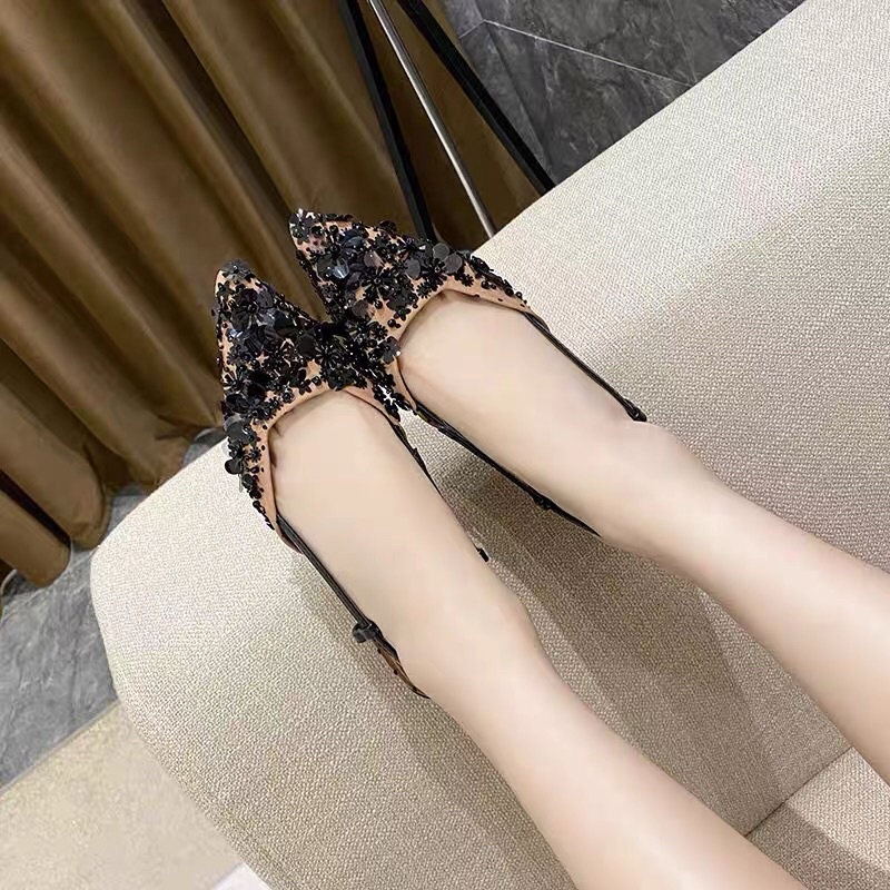 GIÀY CAO GÓT ZARA HOA BẢN TO