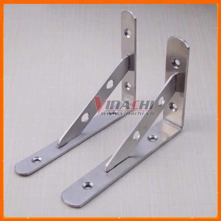 Giá Đỡ Inox 15cm - Giá Đỡ Ke Góc Vuông - 1 Cái