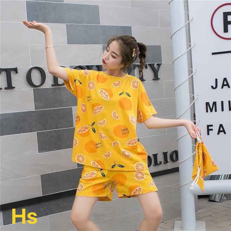 Bộ ngủ họa tiết siêu xinh giá rẻ