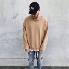 Áo Sweater Unisex nam nữ tông màu be, nâu đất trầm ấm