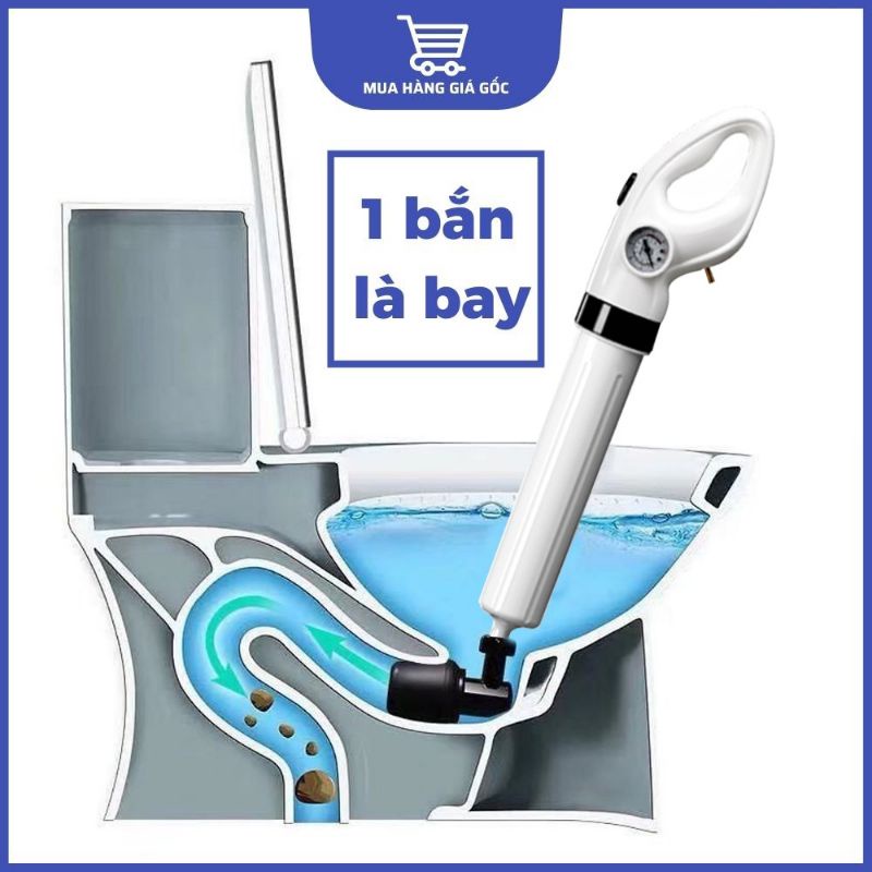 súng thông tắt bồn chén,bồn cầu