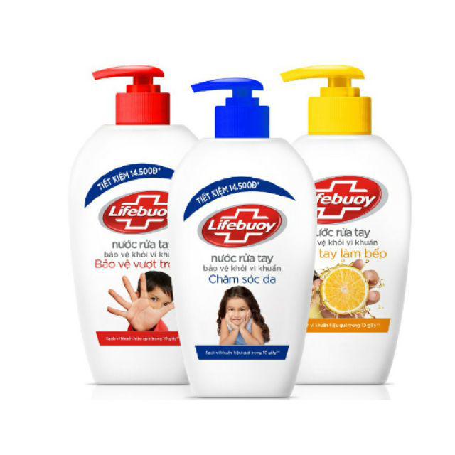 Nước rửa tay Lifebouy 500g/180g