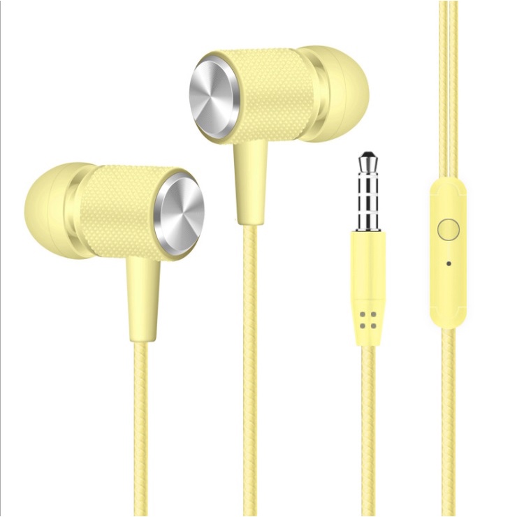 Tai nghe nhét tai EARPHONE SPORT L-305 giắc cắm 3.5mm dành cho điện thoại Android/IOS có đệm cao su