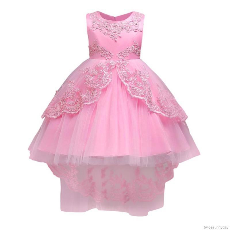 Đầm ren công chúa đáng yêu cho bé gái