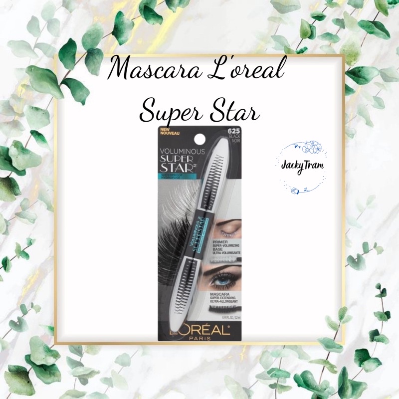 [USA] Mascara Loreal Voluminous Superstar 2 đầu cọ