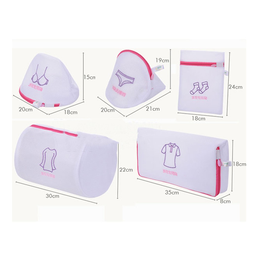 COMBO 5 TÚI GIẶT ĐỒ