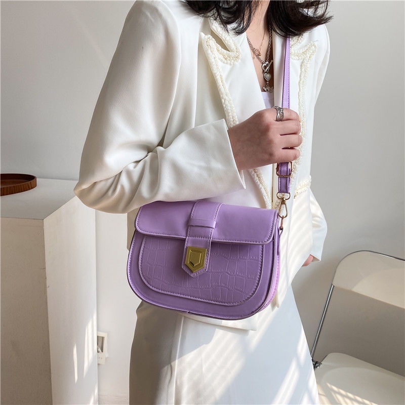 Túi Đeo Chéo Một Bên Vai Phong Cách Cổ Điển Thời Trang Cao Cấp Dành Cho Nữ 2021