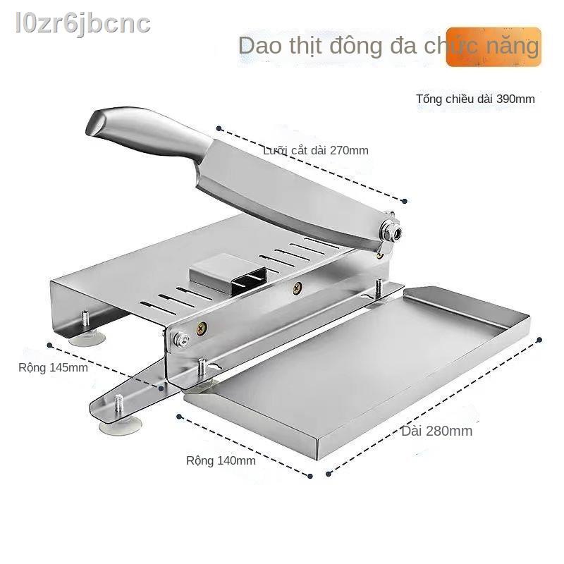 ▲ ☫✣❡Máy cắt gia đình Dao thịt đông lạnh nhỏ cừu Y học Trung Quốc xương gà Đồ tạo tác hướng dẫn sử dụng thương m