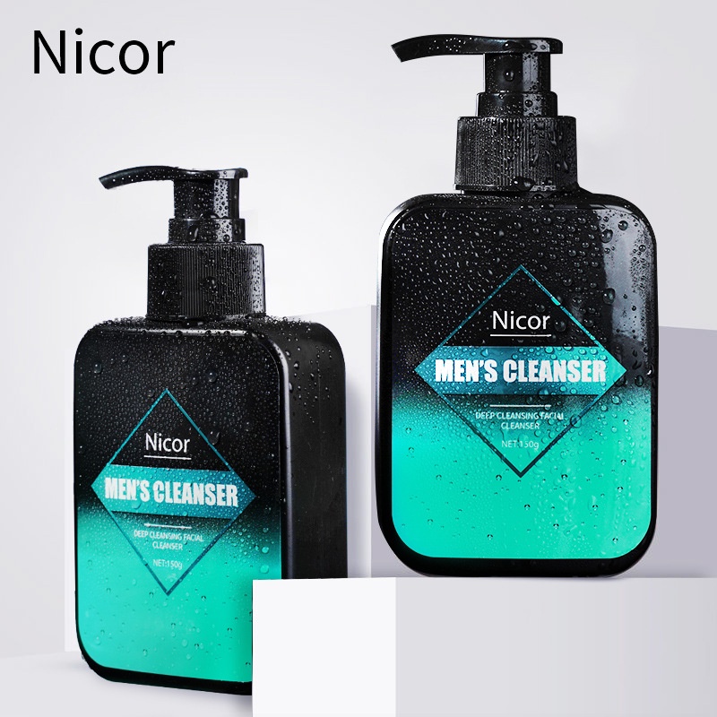 [Hàng mới về] Sữa rửa mặt NICOR làm sạch nhẹ nhàng kiểm soát dầu và tái tạo da dành cho nam