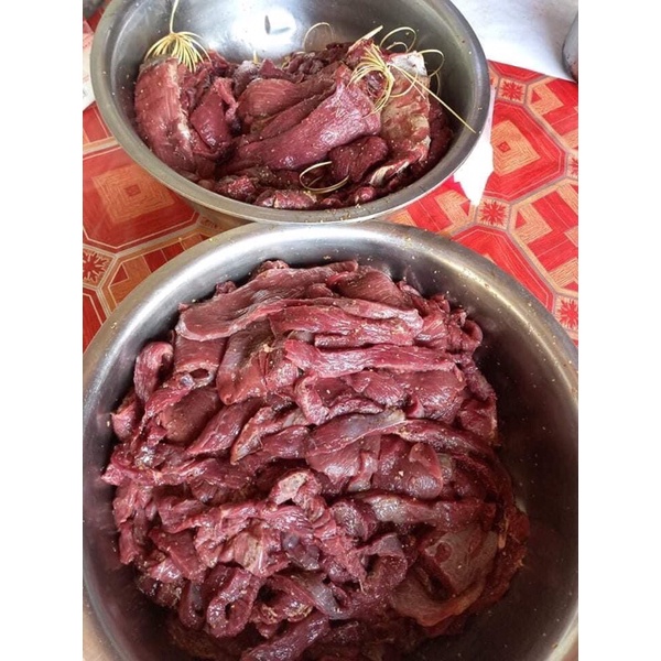 Thịt bò khô Lào - bò giằng gác bếp | BigBuy360 - bigbuy360.vn