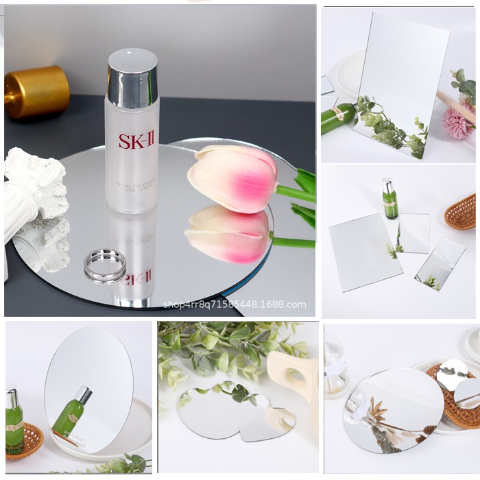Tấm gương acrylic phản chiếu/ Tấm kính phản xạ hình ảnh chụp hình sản phẩm