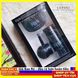 Toppik đủ bộ và chai xịt chính hãng Mỹ hàng thật hình thật video trải nghiệm chính chủ