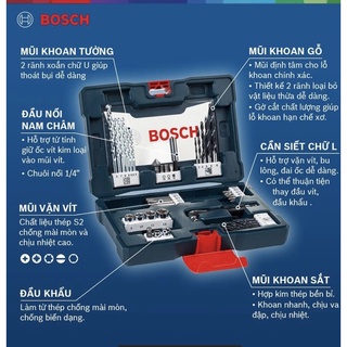 Bộ dụng cụ 41 món bosch