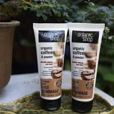 Tẩy da chết mặt Organic shop Organic coffee & powder 75ml – Nga | BigBuy360 - bigbuy360.vn