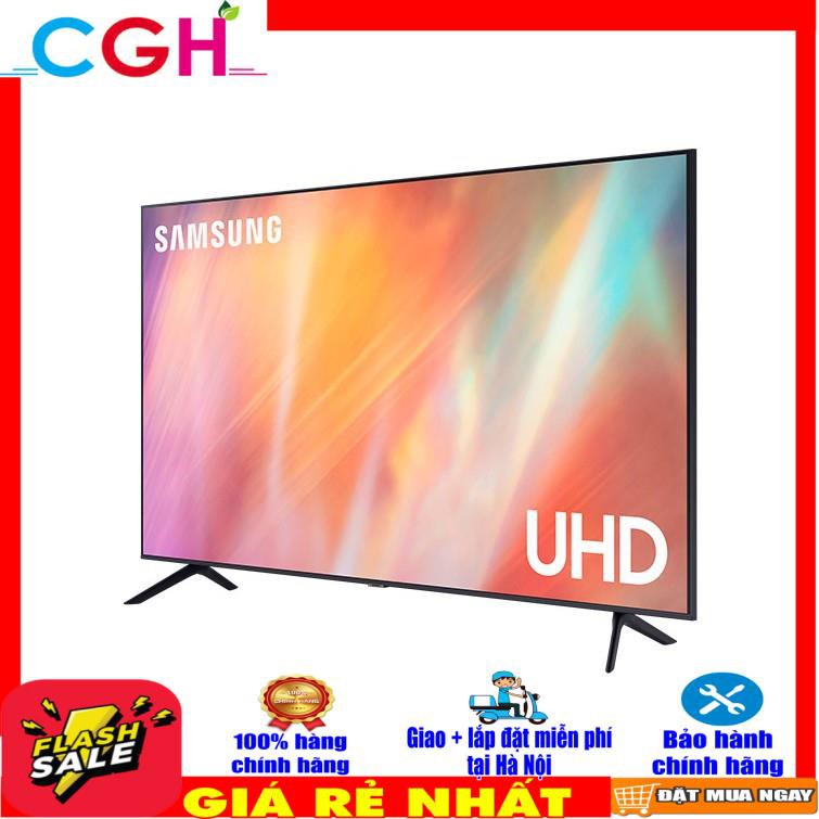 Smart tivi Samsung 4K UHD 75 inch UA75AU7000KXXV New 2021 | BigBuy360 - bigbuy360.vn