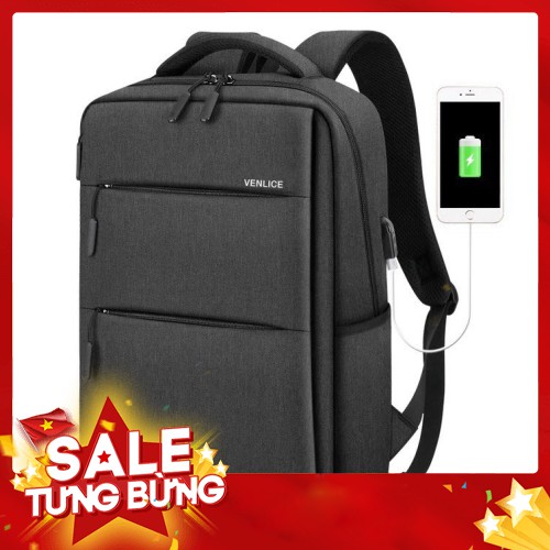 -Hàng nhập khẩu Balo Công Sở 2 Sọc Cao Cấp H&L Balo Venlice Liên hệ mua hàng 084.209.1989