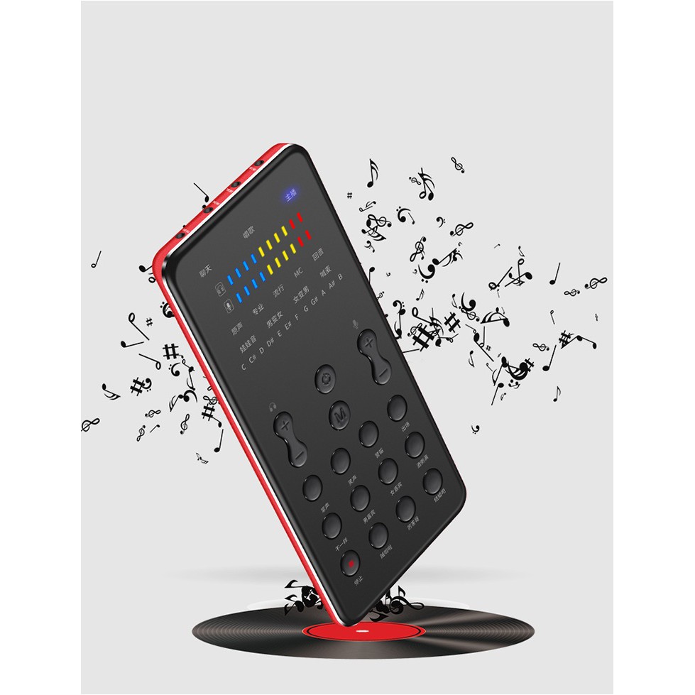 Thiết Bị Hát Live Stream Sound Card Mobile K600 Auto Tune