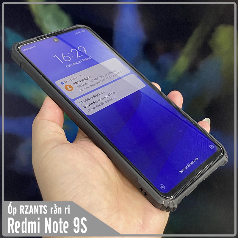 Ốp lưng cho Xiaomi Redmi Note 9S - Note 9 Pro Rzants rằn ri