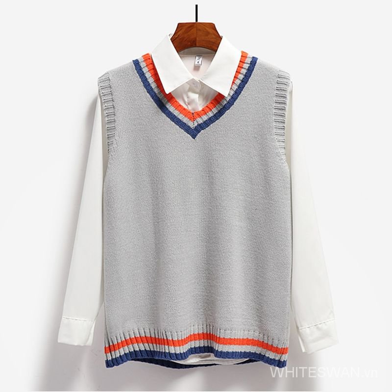 Áo Len Không Tay Cổ V Thời Trang Dành Cho Nữ | BigBuy360 - bigbuy360.vn