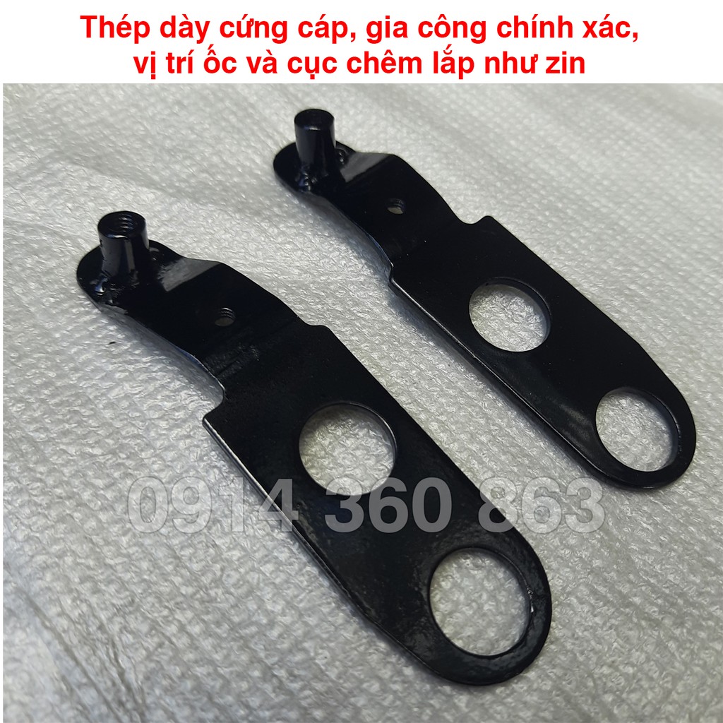 Pat gắn cảng sau Winner x, Pass bợ giữ đèn hậu (Pát rời chế) khi thay cảng