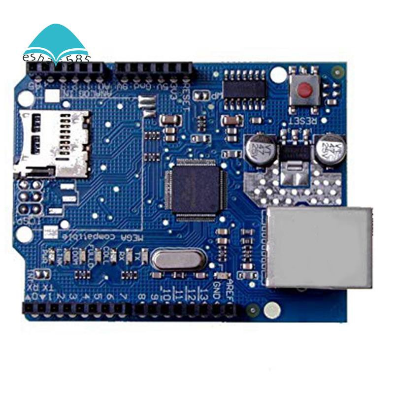 for 2012 Ethernet W5100 Network Shield for Arduino UNO Mega 2560 1280 328 [PC] Network Expansion ule