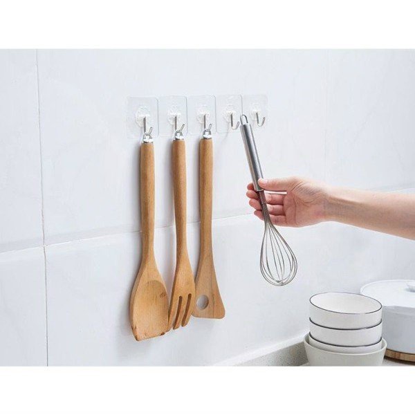 Miếng dán cường lực trong suốt- Móc dán tường