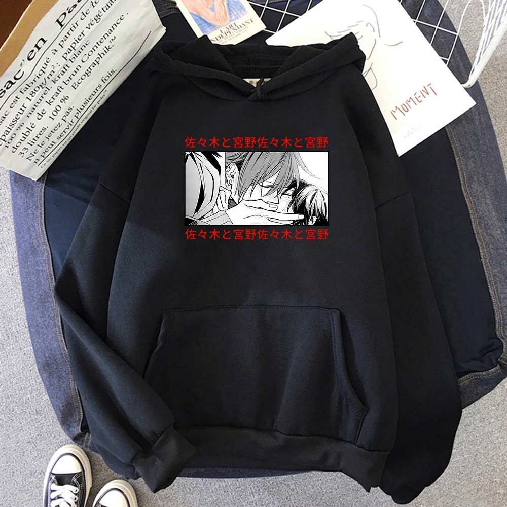 💥HOT💥 Áo Hoodie Họa Tiết Anime Sasaki To Miyano Dễ Thương Thời Trang Xuân Thu Cho Nữ